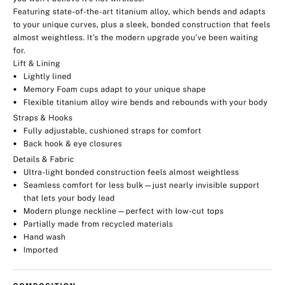 Victoria’s Secret 34DD Nude Lightly Lined Plunge Bra – Wireless - Picture 2 of 4